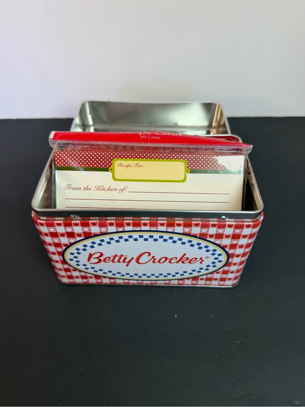 Vintage Betty Crocker Keepsake Recipe Box 16 Classic Recipes - Complete